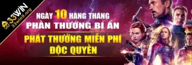 Khuyến Mãi Hấp Dẫn Tại 33WIN9